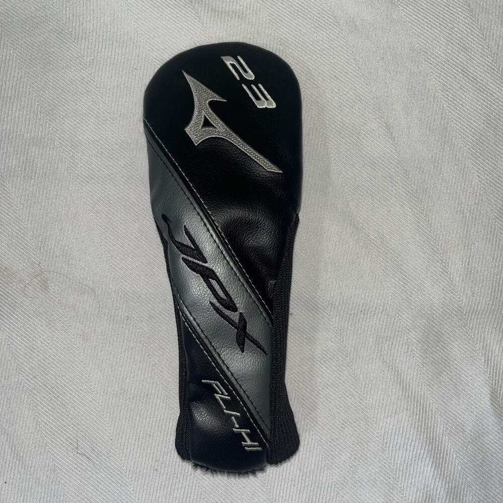 New Mizuno JPX Fli-Hi 23 Hybrid Headcover, Black / Gray